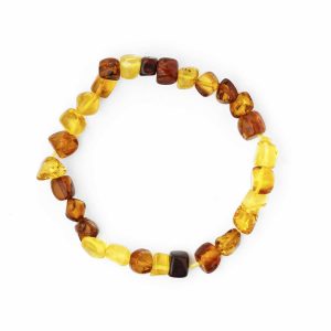 Bratara chihlimbar neregulat