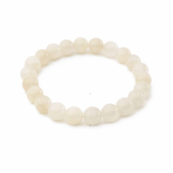 piatra-lunii-1.jpg Brățară din pietre naturale de Piatra Lunii, 8,5 mm, pe fir elastic de înaltă calitate