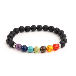 7-chakre-cu-distantiere (2) Brățară 7 Chakre din pietre naturale, 8,5 mm, pe fir elastic de înaltă calitate